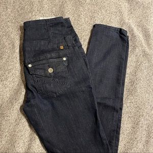 High Rise Straight Leg Jeans
